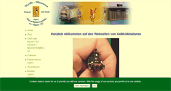Desktop Screenshot of komi-miniaturen.de